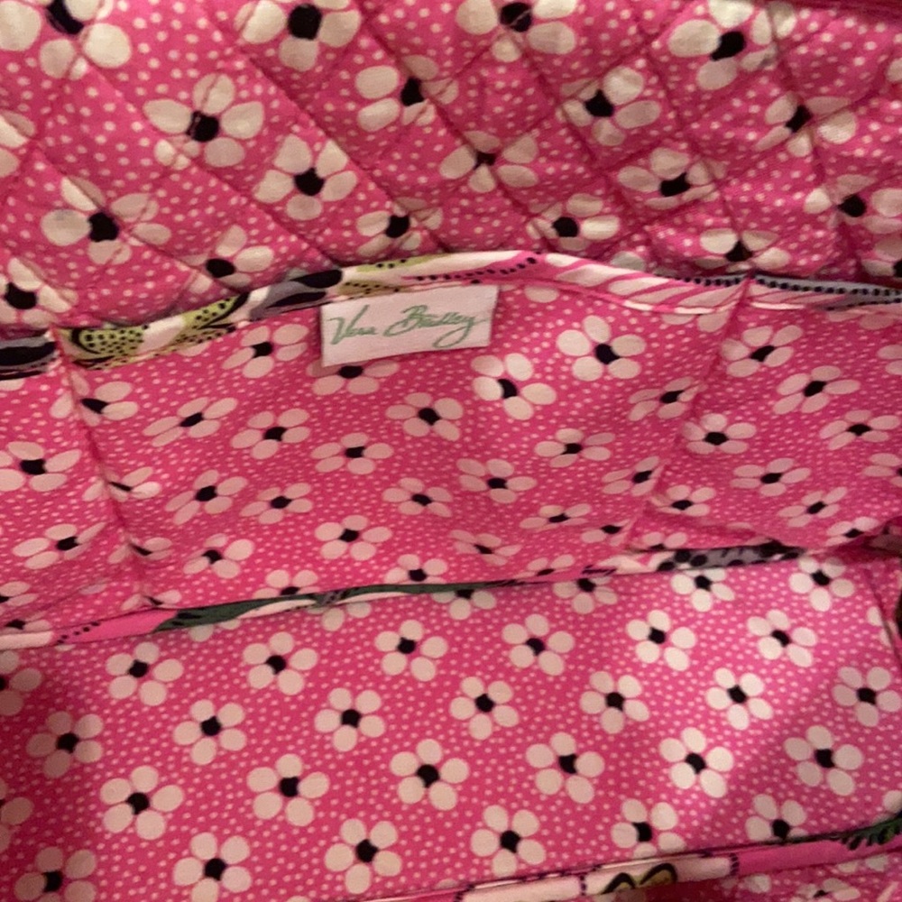 Vera Bradley Priscilla Pink Tote Bag Gem